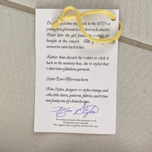 Vintage Styles Ever After Bob Dylan hand made vest black with black lace OS - Picture 7 of 8